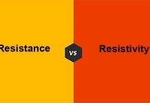 Difference between resistance and resistivity
